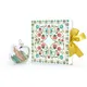 Елочная игрушка Farforite «Лебедь / Из сказки в сказку» в подарочной коробке, белая / золотая / зеленая - фото № 1