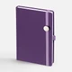 Ежедневник Favor Metal, недатированный, фиолетовый - фото № 1