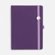 Ежедневник Favor Metal, недатированный, фиолетовый - фото № 2