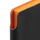 Ежедневник недатированный Контекст Flexpen Black А5 ver.2, черный / оранжевый - фото № 2