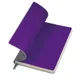 Ежедневник недатированный Enote FunkyPlan А5, блок-линейка, серый / фиолетовый - фото № 5