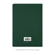 Ежедневник недатированный Latte А5, soft touch, зеленый - фото № 14