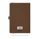 Ежедневник недатированный Portobello Alpha А5, коричневый / бежевый - фото № 10