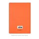 Ежедневник недатированный с гибкой обложкой Portobello Trend Latte New А5, оранжевый - фото № 13