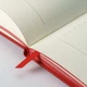 Ежедневник недатированный с магнитом Enote Solas А5, красный - фото № 5