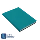 Ежедневник недатированный с мягкой обложкой Bplanner 01 А5, изумрудный - фото № 1