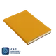 Ежедневник недатированный с мягкой обложкой Bplanner 01 А5, желтый - фото № 1