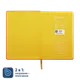 Ежедневник недатированный с мягкой обложкой Bplanner 02 А5, желтый - фото № 3