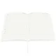 Ежедневник недатированный в мягком переплете Palm Dante A5, soft touch, белый - фото № 4