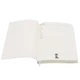 Ежедневник недатированный в мягком переплете Palm Dante A5, soft touch, белый - фото № 2