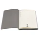 Ежедневник недатированный в мягком переплете Palm Dante A5, soft touch, серый - фото № 2