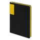 Ежедневник недатированный Clicra Flexy Star Sivilia Black Edition Color А5, черный / желтый - фото № 3