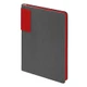 Ежедневник недатированный Clicra Flexy Star Sivilia Grey Edition Color А5, серый / красный - фото № 3