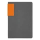 Ежедневник недатированный Clicra Flexy Star Sivilia Grey Edition Color А5, серый / оранжевый - фото № 2