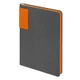 Ежедневник недатированный Clicra Flexy Star Sivilia Grey Edition Color А5, серый / оранжевый - фото № 3
