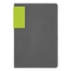 Ежедневник недатированный Clicra Flexy Star Sivilia Grey Edition Color А5, серый / салатовый - фото № 2