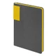 Ежедневник недатированный Clicra Flexy Star Sivilia Grey Edition Color А5, серый / желтый - фото № 3