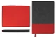 Ежедневник недатированный Clicra Flexy Treviso Nuba Sand Color А5, серый / красный - фото № 3