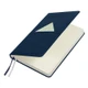 Ежедневник недатированный Clicra Smart Philadelphia Columbus А5, темно-синий - фото № 4