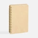 Ежедневник недатированный Inspire Spiral, бежевый - фото № 4