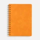 Ежедневник недатированный Inspire Spiral, оранжевый - фото № 1