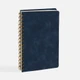 Ежедневник недатированный Inspire Spiral, синий - фото № 4