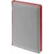 Ежедневник недатированный Контекст Spain Shall А5, серый / красный - фото № 2