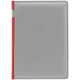 Ежедневник недатированный Контекст Spain Shall А5, серый / красный - фото № 3