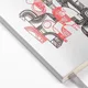 Ежедневник недатированный Portobello Trend Spark mini, A6, синий - фото № 6