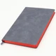 Ежедневник недатированный в мягком переплете Palm Carisma A5, серый / красный - фото № 2