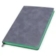 Ежедневник недатированный в мягком переплете Palm Carisma A5, серый / зеленый - фото № 2