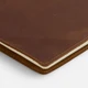 Ежедневник недатированный из натуральной кожи Indivo InStream, коричневый - фото № 5