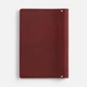 Ежедневник недатированный из натуральной кожи Indivo InStream, красный - фото № 2