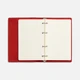 Ежедневник недатированный из натуральной кожи Indivo InStream, красный - фото № 7