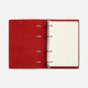 Ежедневник недатированный из натуральной кожи Indivo InStream, красный - фото № 6