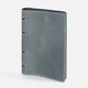 Ежедневник недатированный из натуральной кожи Indivo InStream, серый - фото № 4