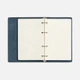 Ежедневник недатированный из натуральной кожи Indivo InStream, синий - фото № 7