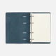 Ежедневник недатированный из натуральной кожи Indivo InStream, синий - фото № 6
