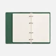 Ежедневник недатированный из натуральной кожи Indivo InStream, зеленый - фото № 7