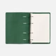 Ежедневник недатированный из натуральной кожи Indivo InStream, зеленый - фото № 6