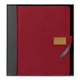 Ежедневник в суперобложке Clicra Alfa Mocco Business Edition B5, бордовый / золотой - фото № 5