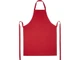 Фартук с регулируемой завязкой Andrea, красный - фото № 2