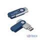 Флеш-карта Chili Vostok, объем памяти 16Gb, покрытие soft touch, синий/серебристый - фото № 1