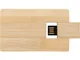 Флешка бамбуковая USB 2.0 на 32 Гб Bamboo Card, бежевая - фото № 6