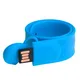 Флешка-браслет на 64 Гб Slap USB 2.0, голубая - фото № 1