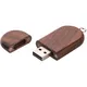Флешка деревянная на 4 Гб Letto USB 2.0, коричневая - фото № 2