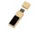 Флешка деревянная USB 2.0 c подсветкой логотипа на 32 Гб Bamboo LED, бежевая - фото № 2