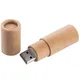 Флешка картонная на 64 Гб «Тубус» USB 2.0, коричневая - фото № 2