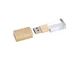 Флешка-кристалл USB 2.0 на 16 Гб, золотая / прозрачная - фото № 2