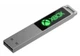 Флешка металлическая 16 Гб Indivo MarkBright с зеленой подсветкой, серебристая - фото № 3